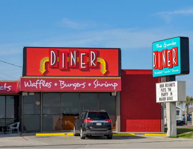 The Gumbo Diner exterior
