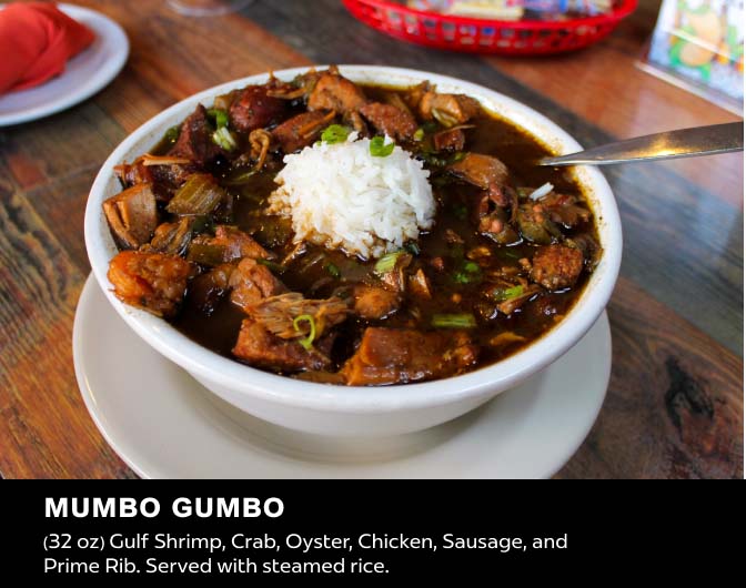 Little Daddy's Gumbo Bar dining