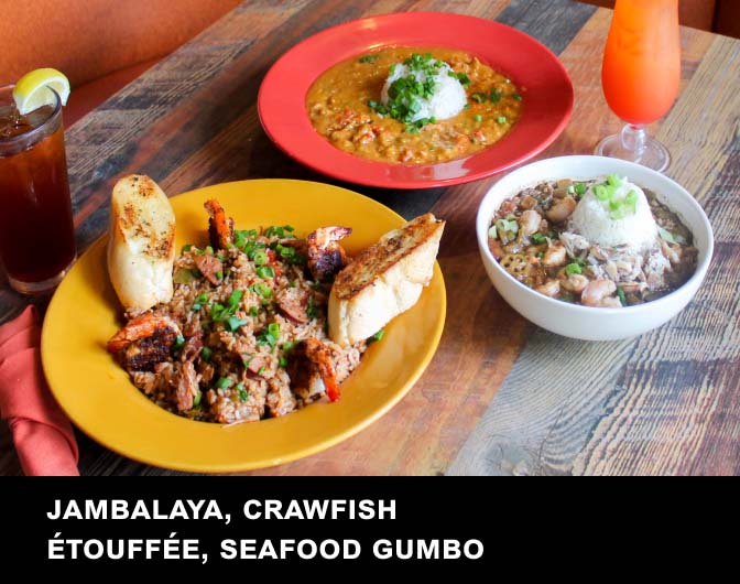 Little Daddy's Gumbo Bar dining